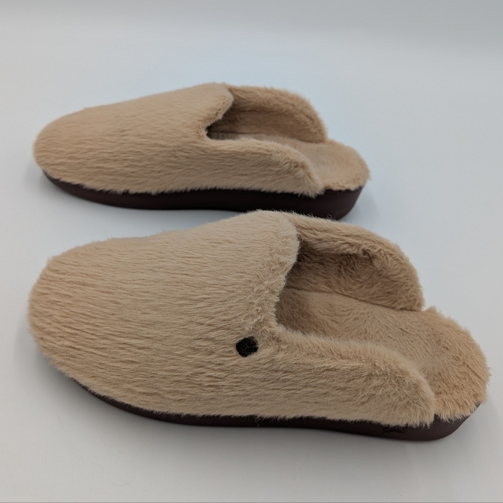 Alegria Leisurelee Shearling Slipper Mules Cozy Comfort Lounge Hygge Tan 40EU